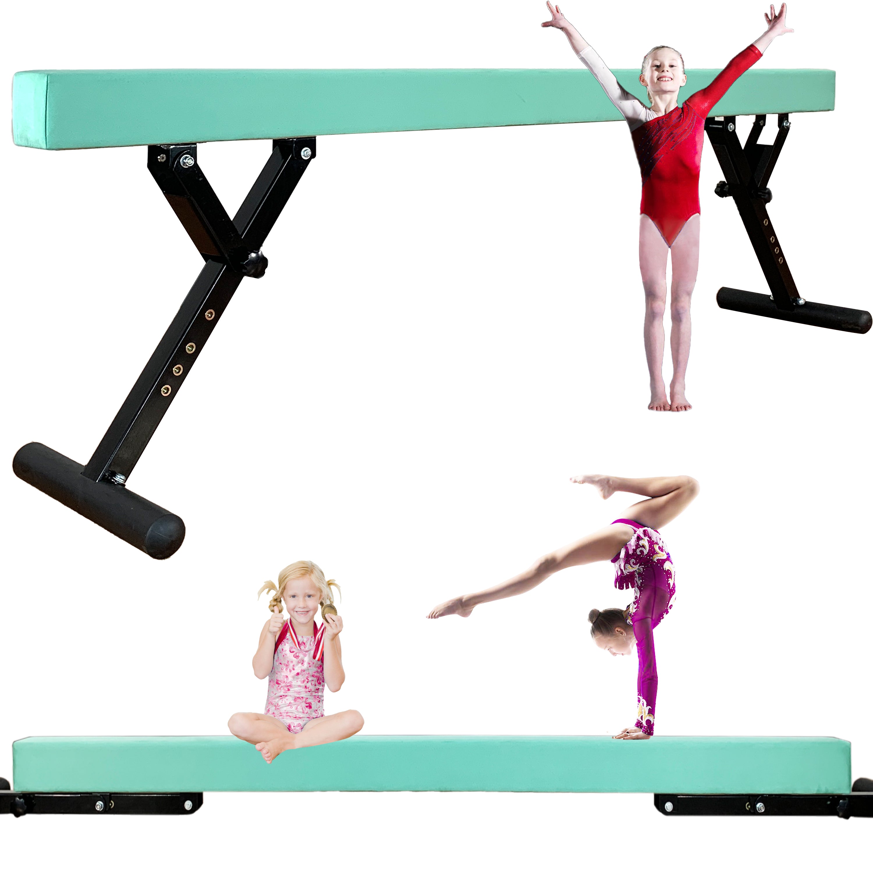 Gymnastic Balance Beam - Adjust Height