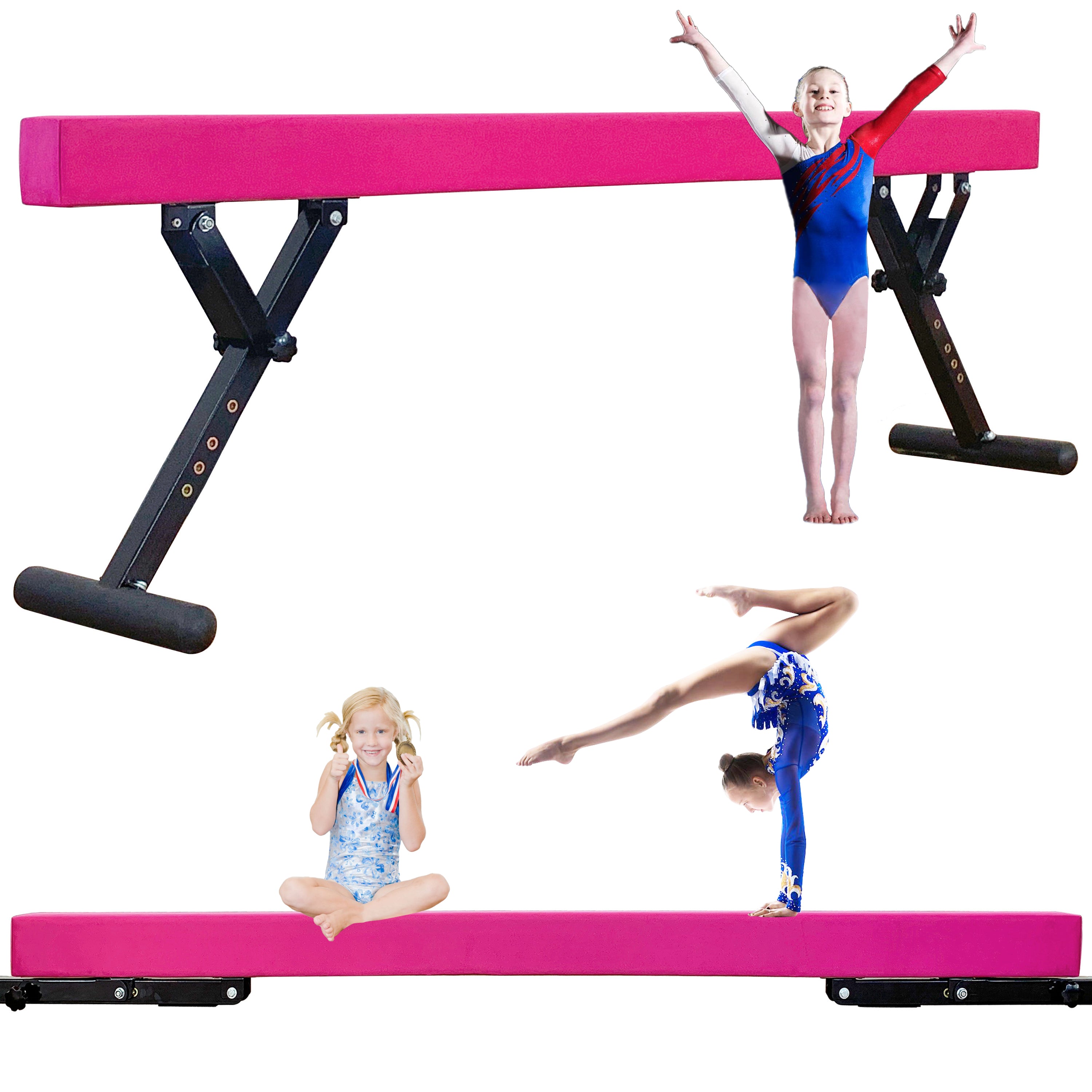 Gymnastic Balance Beam - Adjust Height