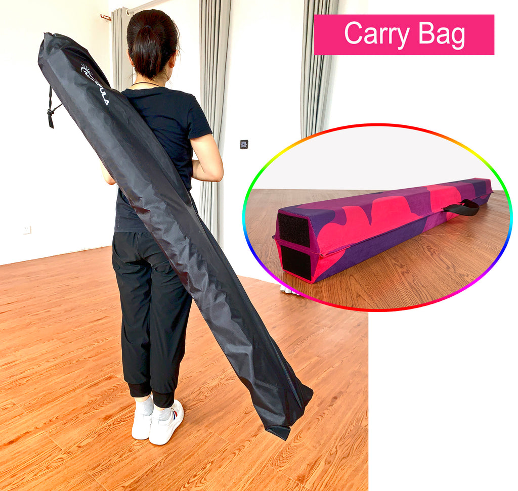 Fold Gymnastic Beam- Suede+EVA